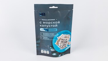 Изображение товара Чипсы рисовые с морской капустой классические, 20 г