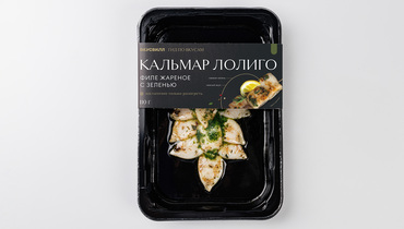 Изображение товара Кальмар лолиго филе жареное с зеленью зам., 110 г