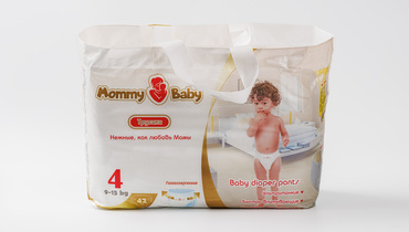 Изображение товара Подгузники-трусики Mommy Baby размер 4 9-15 кг 42 шт гипоаллергенные