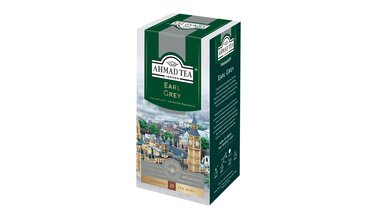 Изображение товара Чай черный Ahmad tea Эрл Грей пакетированный 25х2 г