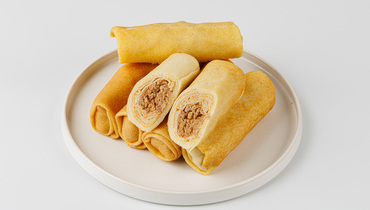 Изображение товара Блинчики с мясом замороженные ВкусВилл вес 250 г
