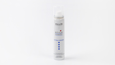 Изображение товара Лак для волос экстрасильной фиксации Ollin 75 мл профессиональный неопренованный