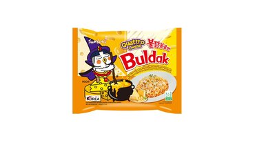 Изображение товара Лапша Samyang острая со вкусом четырех сыра 145 г корейское блюдо