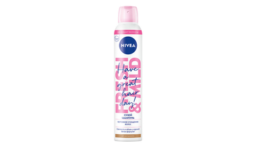 Изображение товара Шампунь сухой для волос Nivea с эффектом объема против жирного блеска 200 мл