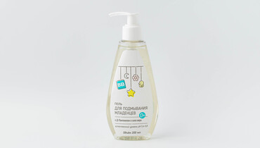 Изображение товара Гель для подмывания младенцев с алоэ вера и Д-Пантенолом