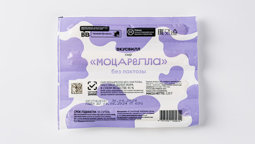 Изображение товара Сыр "Моцарелла" без лактозы палочки, 120 г