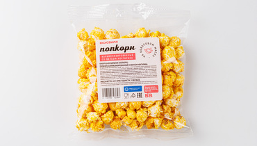 Изображение товара Попкорн карамелизированный со вкусом нектарина