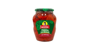 Изображение товара Закусочка Дядя Ваня Икра Перец печеный на мангале 680 г