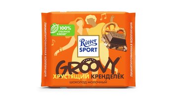 Изображение товара Шоколад молочный Ritter Sport хрустящий кренделек 100 г