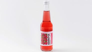 Изображение товара Комбуча Малина 330 мл ВкусВилл живой ферментированный напиток