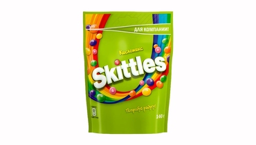 Изображение товара Драже Skittles Кисломикс в разноцветной глазури 140 г