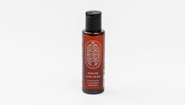 Изображение товара Масло для тела Карамель и розовое дерево ВкусВилл 110 мл