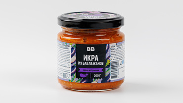 Изображение товара Икра из баклажанов 200 г - ВкусВилл