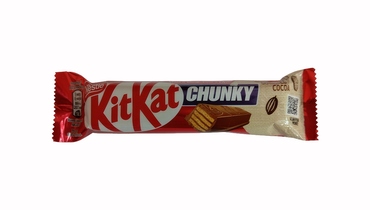 Изображение товара Шоколадный батончик KitKat с хрустящей вафлей в молочном шоколаде 40 г