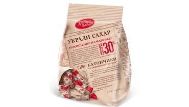 Изображение товара Конфеты Красный Октябрь Украли сахар Батончики со сниженным содержанием сахара 170 г