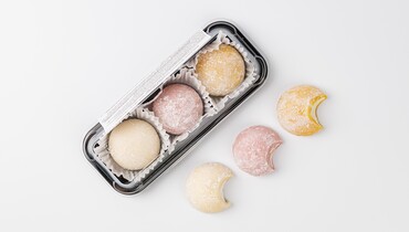Изображение товара Мороженое пломбир в рисовом тесте Моти Ассорти ВкусВилл