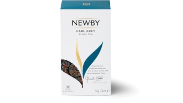 Изображение товара Чай черный Newby Эрл Грей пакетированный 25х2 г