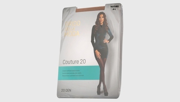 Изображение товара Колготки женские Grido della Moda Couture Natural 20 den Nero телесный цвет размер 4