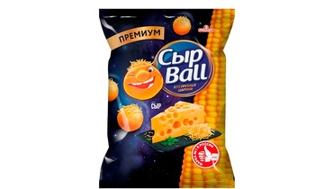 Изображение товара Шарики кукурузные СырBall со вкусом сыра 140 г
