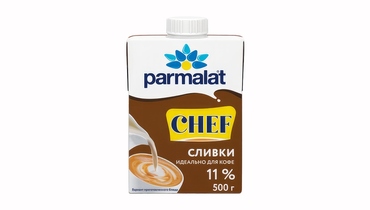 Изображение товара Сливки Parmalat ультрапастеризованные 11% 500 г