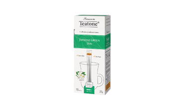 Изображение товара Чай зеленый Teatone с ароматом жасмина стики 15х1,8 г