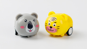 Изображение товара Игрушка "Животные на колесах" 2 шт.