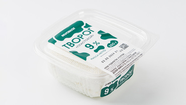 Изображение товара Творог Пластовой 9% 350 г натуральный свежий для здорового питания