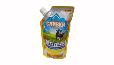 Изображение товара Сливки сгущенные Алексеевское с сахаром 19% 270 г