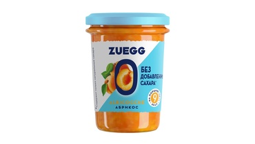 Изображение товара Конфитюр Zuegg Абрикос без сахара 220 г натуральный продукт Германия