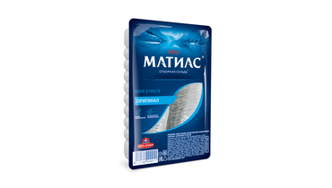 Изображение товара Сельдь филе Матиас оригинал в масле 250 г
