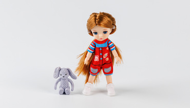 Изображение товара Игрушка "Модная кукла" на шарнирах