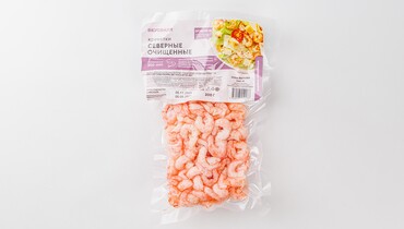 Изображение товара Креветки северные очищенные 300/400 в/м., 200 г