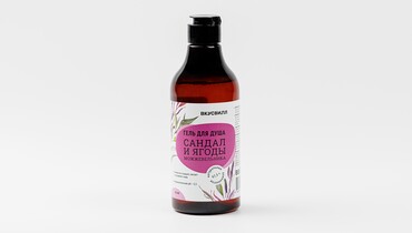 Изображение товара Гель для душа Сандал и ягоды можжевельника - натуральное средство