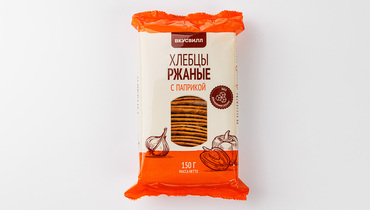 Изображение товара Хлебцы ржаные с паприкой