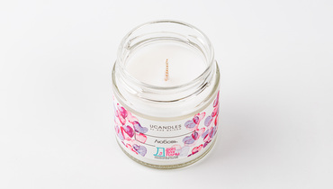 Изображение товара Ароматическая свеча Любовь из кокосового воска 1 шт с цветочными нотами