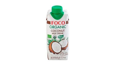 Изображение товара Напиток кокосовый Foco Organic без сахара Tetra Pak 330 мл