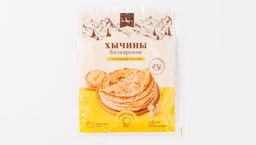 Изображение товара Хычины с картошкой и сыром от ВкусВилл, 580 г