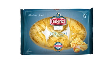 Изображение товара Макаронные изделия Federici №204 Fettuccine Лапша яичная в гнездах 200 г