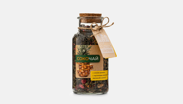 Изображение товара Зеленый чай Befruitbe с ананасом и малиной 130 г