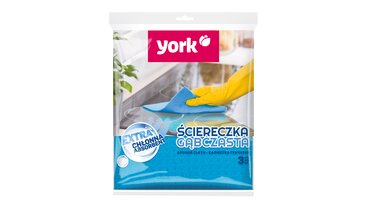Изображение товара Салфетки хозяйственные York губчатые 3 шт