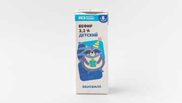 Изображение товара Кефир детский 3,2%, 210 г