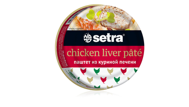 Изображение товара Паштет Setra из куриной печени 100 г