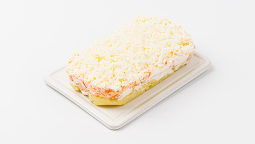 Изображение товара Салат Мимоза с семгой горячего копчения, 300 г