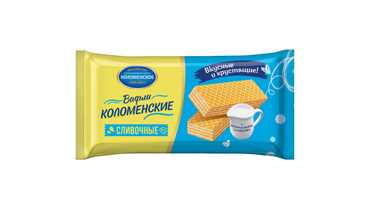 Изображение товара Вафли Коломенское Сливочные оригинальные 200 г