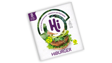 Изображение товара Растительные котлеты для бургера Hi Hiburger 800 г замороженные натуральные
