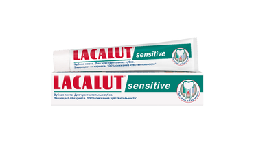 Изображение товара Зубная паста Lacalut sensitive для чувствительной эмали зубов 75 мл