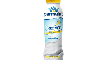 Изображение товара Биойогурт питьевой Parmalat Comfort Безлактозный Натуральный 290 г