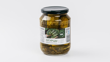 Изображение товара Огурцы маринованные, 670 г