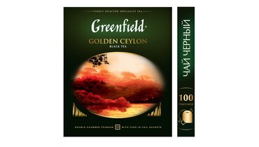 Изображение товара Чай черный Greenfield Golden Ceylon пакетированный 100х2 г