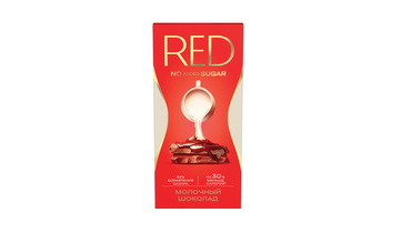 Изображение товара Шоколад молочный Red Delight с пониженной калорийностью 70 г